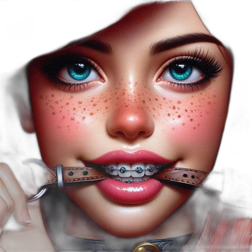 face, jewelry, mask, photorealistic transparent PNG cut-out