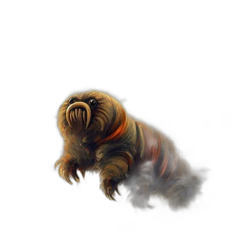 creature, hair, animal, dragon transparent PNG cut-out