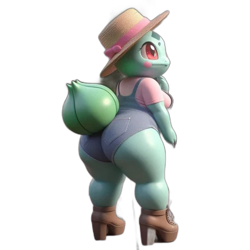 hat, creature, animal, staff transparent PNG cut-out