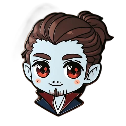 staff, cartoon, anime, pixel art transparent PNG cut-out