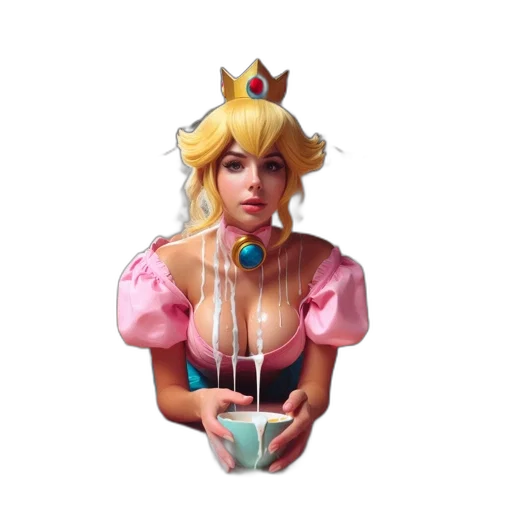 crown, dress, staff, food transparent PNG cut-out
