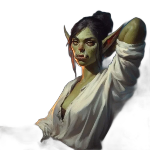 staff, face, mask, fantasy art transparent PNG cut-out
