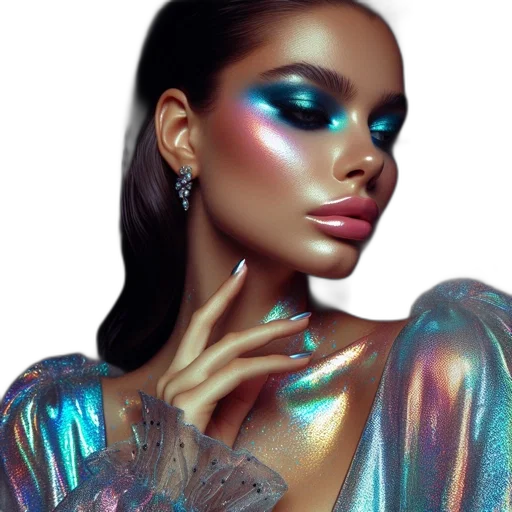 jewelry, photorealistic, vaporwave, fantasy art transparent PNG cut-out