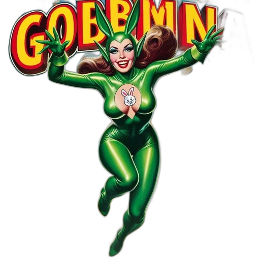 comic book art, cartoon, concept art, character transparent PNG cut-out