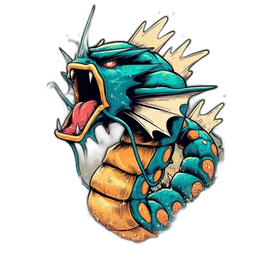 dragon, creature, animal, crown transparent PNG cut-out