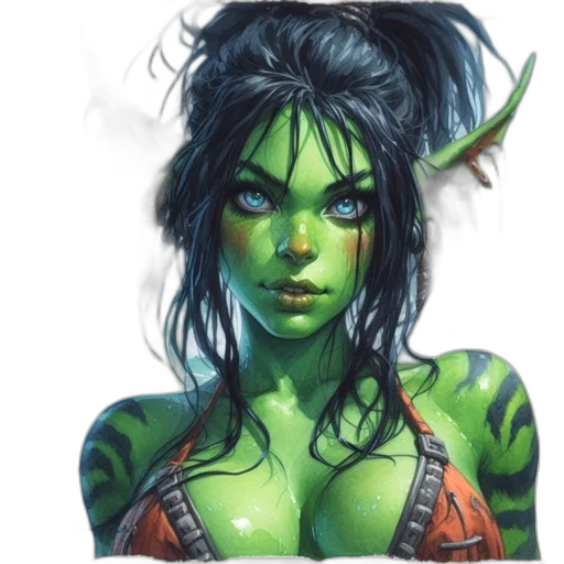 dragon, face, fantasy art, comic book art transparent PNG cut-out