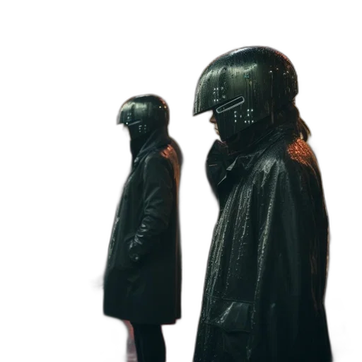 jacket, mask, face, hat transparent PNG cut-out