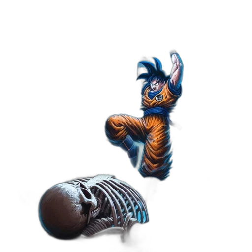 creature, animal, staff, hair transparent PNG cut-out
