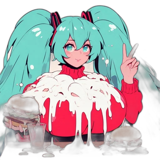 creature, hair, food, weapon transparent PNG cut-out