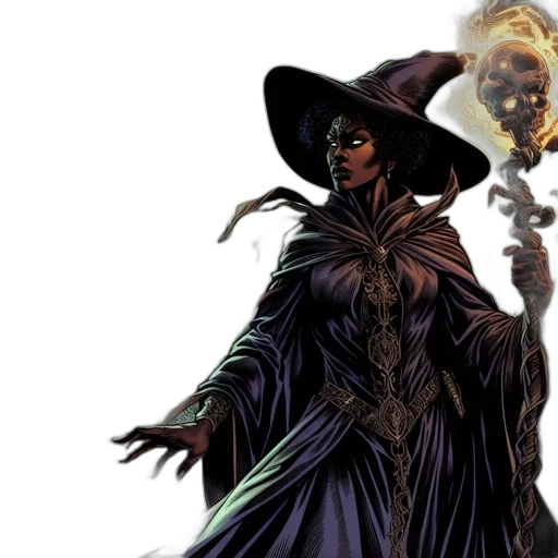 concept art, comic book art, fantasy art, dark transparent PNG cut-out