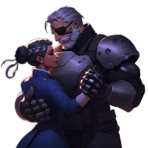 weapon, jacket, robot, concept art transparent PNG cut-out