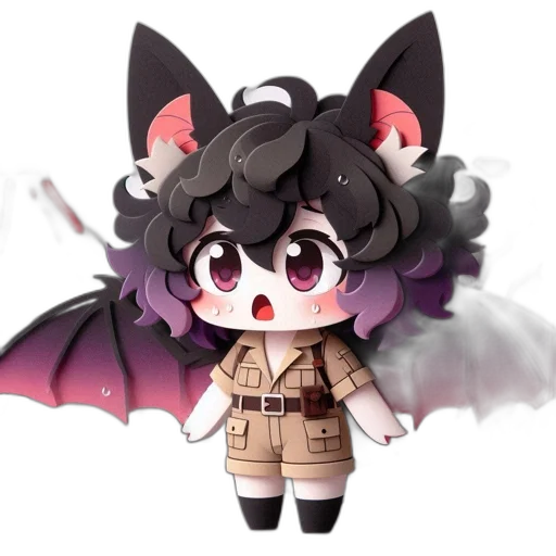 dragon, creature, staff, animal transparent PNG cut-out