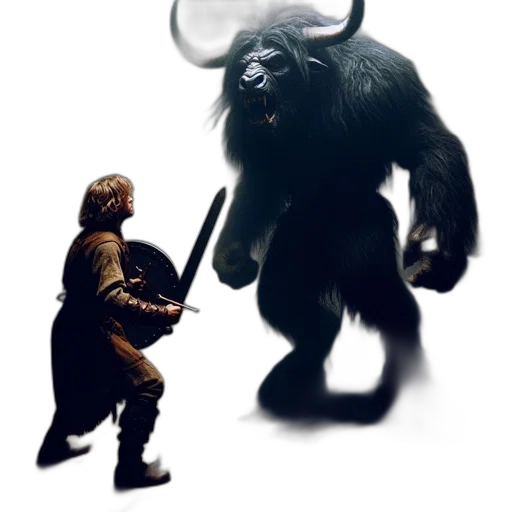 animal, concept art, fantasy art, 3d render transparent PNG cut-out