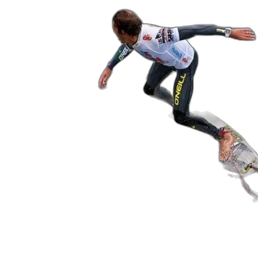 3d render, photorealistic, concept art, surfer transparent PNG cut-out