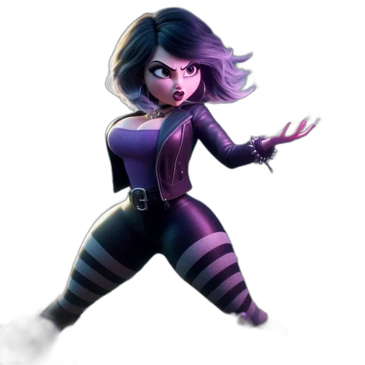 concept art, comic book art, fantasy art, 3d render transparent PNG cut-out