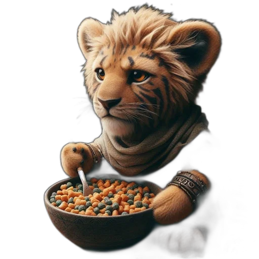 food, animal, photorealistic, concept art transparent PNG cut-out