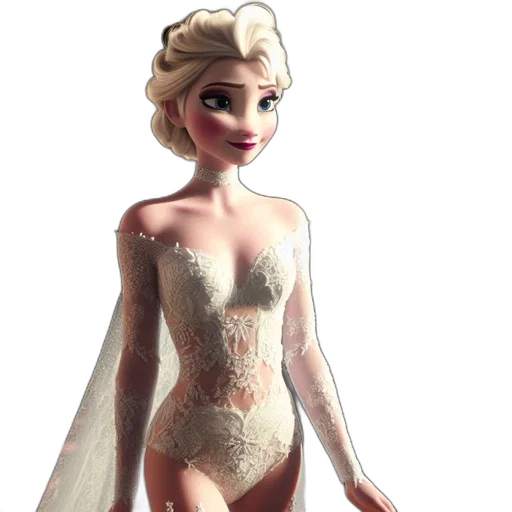 dress, 3d render, concept art, fantasy art transparent PNG cut-out