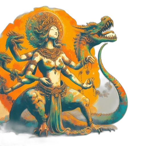 dragon, fantasy art, concept art, comic book art transparent PNG cut-out