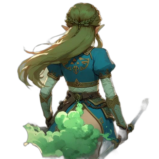staff, sword, mask, dress transparent PNG cut-out