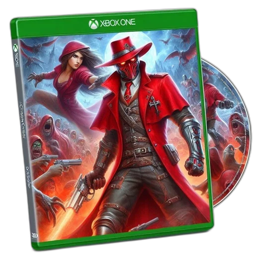 concept art, red, cover, video transparent PNG cut-out