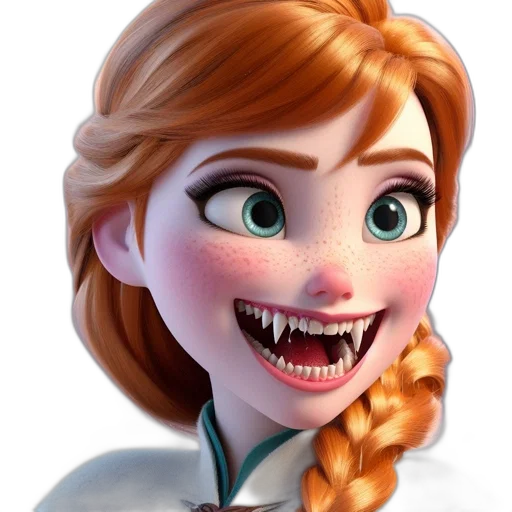 face, staff, crown, 3d render transparent PNG cut-out