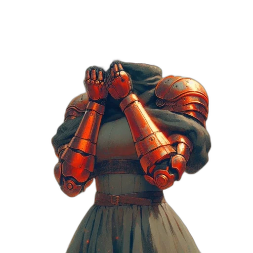 robot, weapon, dress, jacket transparent PNG cut-out