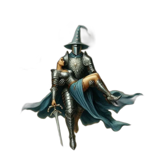 sword, staff, weapon, hat transparent PNG cut-out