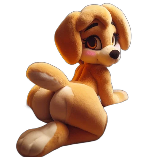animal, staff, creature, 3d render transparent PNG cut-out