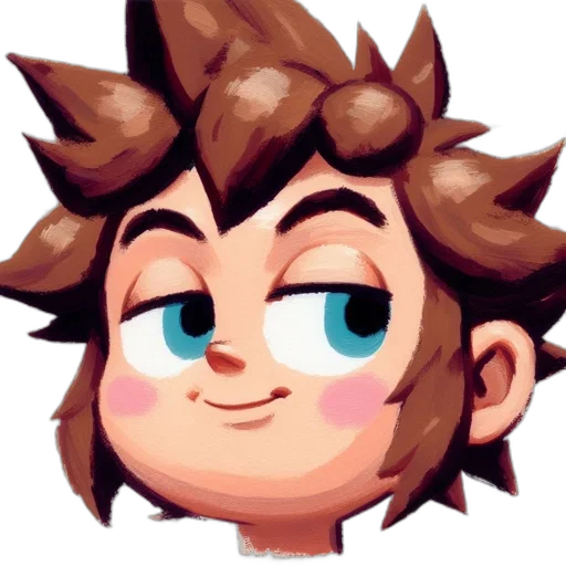 face, crown, staff, hair transparent PNG cut-out