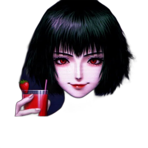 face, mask, hair, robot transparent PNG cut-out