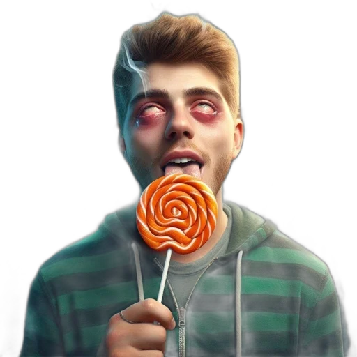 creature, staff, food, face transparent PNG cut-out