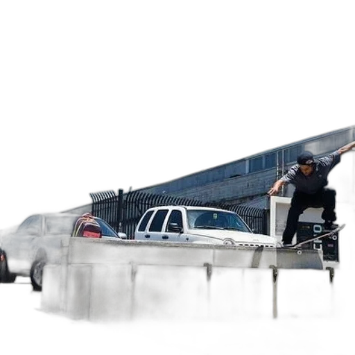 car, weapon, staff, robot transparent PNG cut-out