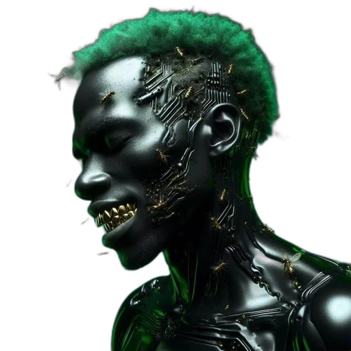 robot, face, creature, mask transparent PNG cut-out