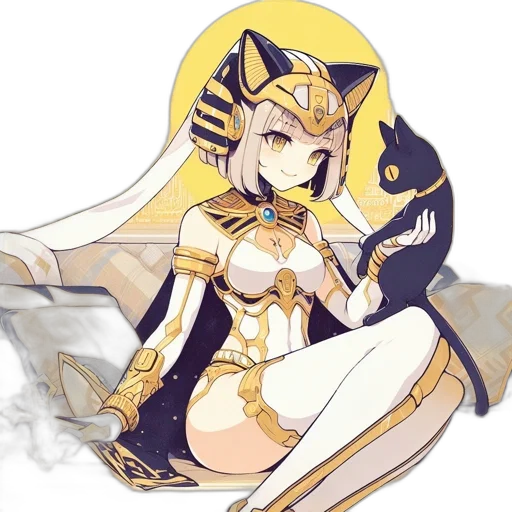 dragon, staff, mask, dress transparent PNG cut-out