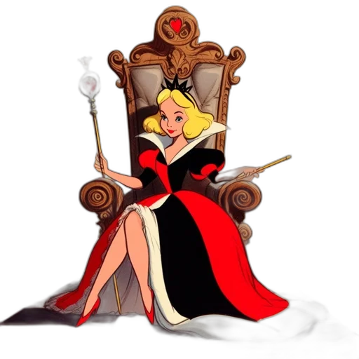 crown, staff, dress, furniture transparent PNG cut-out
