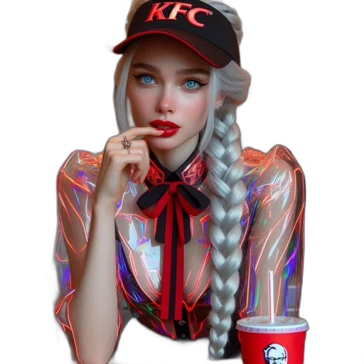 food, hat, dress, robot transparent PNG cut-out