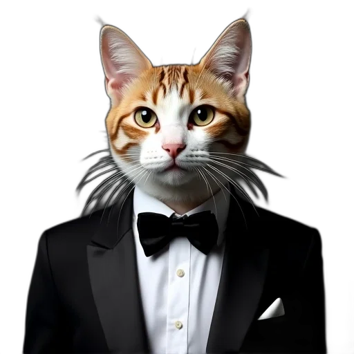 animal, staff, hat, jacket transparent PNG cut-out