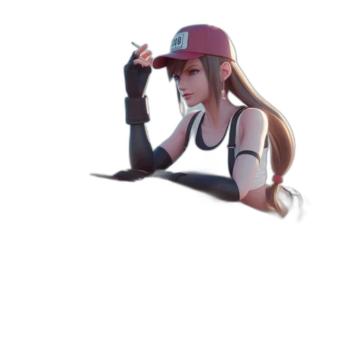 staff, hat, weapon, creature transparent PNG cut-out