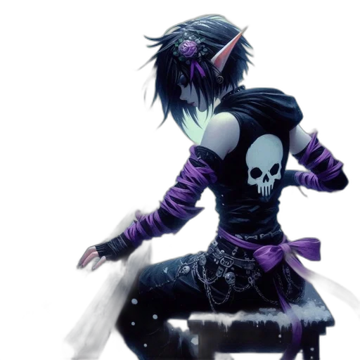mask, concept art, fantasy art, cyberpunk transparent PNG cut-out