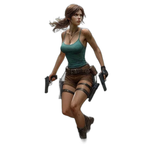 concept art, 3d render, pixel art, fantasy art transparent PNG cut-out