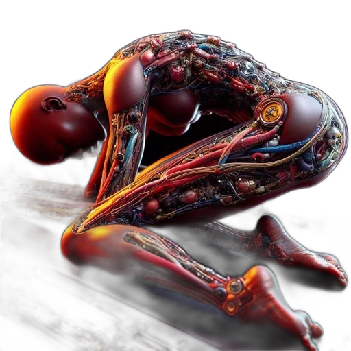 robot, creature, jewelry, weapon transparent PNG cut-out