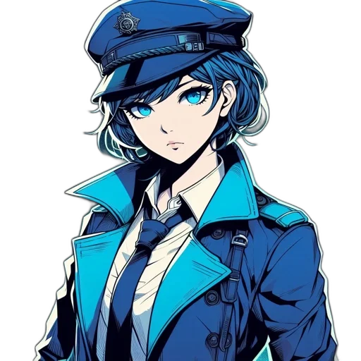 staff, jacket, hat, weapon transparent PNG cut-out