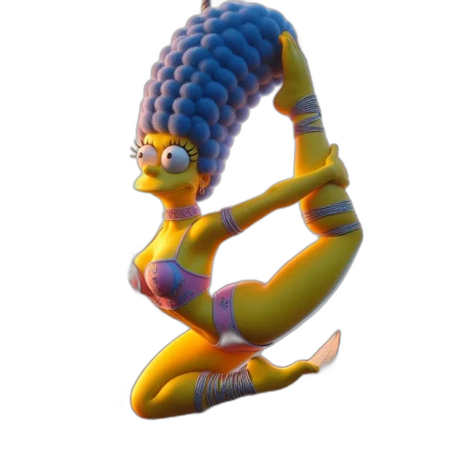 creature, hair, animal, staff transparent PNG cut-out