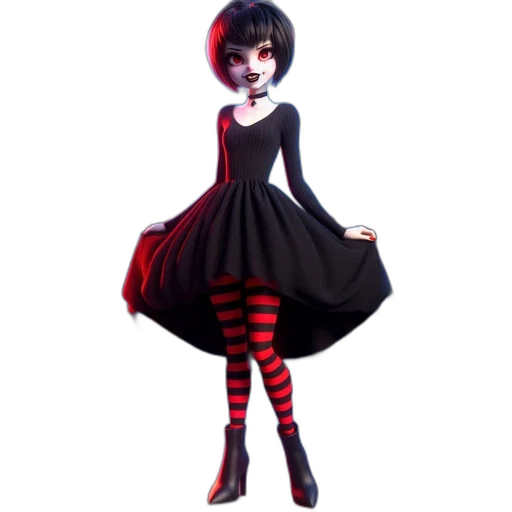 dress, concept art, 3d render, fantasy art transparent PNG cut-out