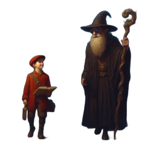 staff, hat, concept art, fantasy art transparent PNG cut-out
