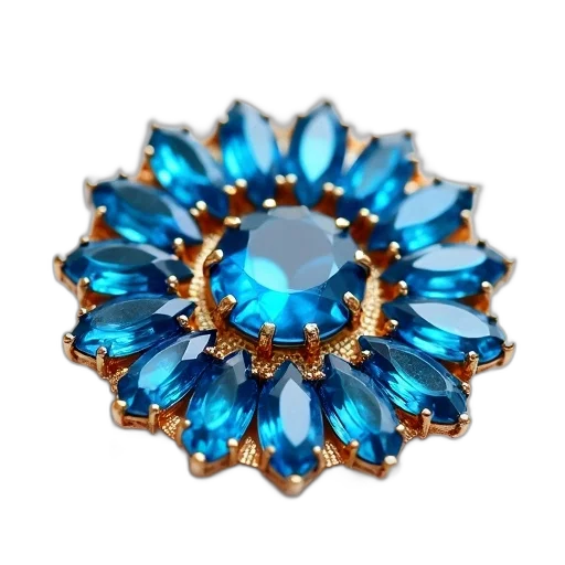 jewelry, crown, flower, 3d render transparent PNG cut-out