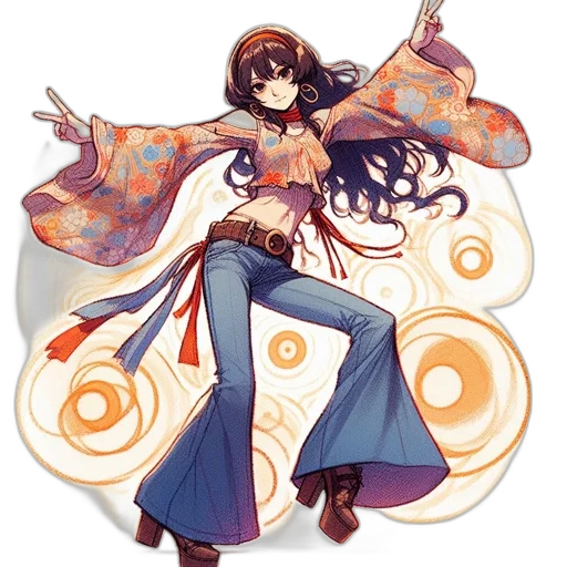 staff, dress, jacket, concept art transparent PNG cut-out