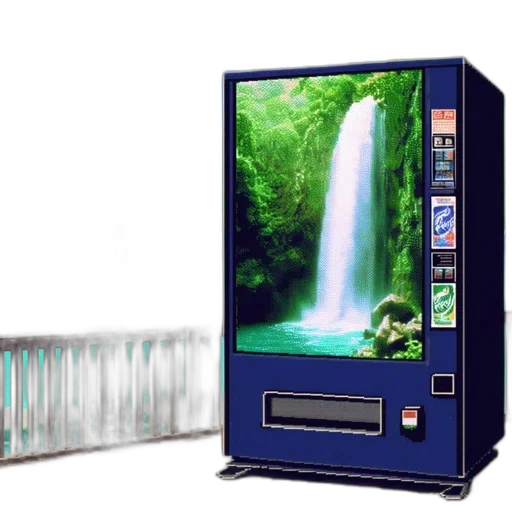 robot, vaporwave, 3d render, photorealistic transparent PNG cut-out