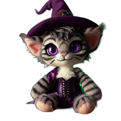 staff, hat, fantasy art, 3d render transparent PNG cut-out
