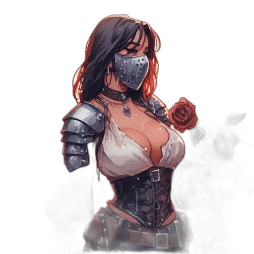 mask, weapon, concept art, fantasy art transparent PNG cut-out